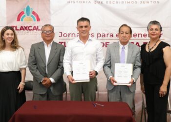 Tlaxcala fortalece el derecho a la salud con la firma de convenio entre el Ayuntamiento y el ITAES