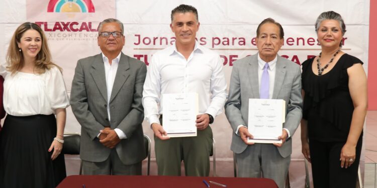Tlaxcala fortalece el derecho a la salud con la firma de convenio entre el Ayuntamiento y el ITAES