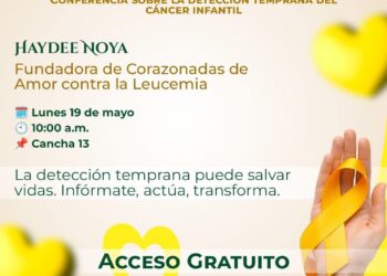 INVITA GOBIERNO DE HUAMANTLA A CONFERENCIA QUE ABORDA LA IMPORTANCIA DE DETECTAR A TIEMPO CÁNCER EN NIÑAS Y NIÑOS