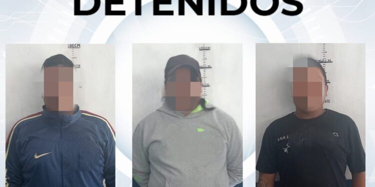 DISUADE POLICÍA MUNICIPAL DE HUAMANTLA RIÑA Y DETIENE A TRES SUJETOS