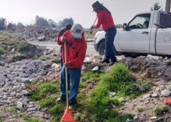 GOBIERNO MUNICIPAL RETIRA RESIDUOS SÓLIDOS ESPARCIDOS DE FORMA IRREGULAR EN LA COLONIA EMILIANO ZAPATA