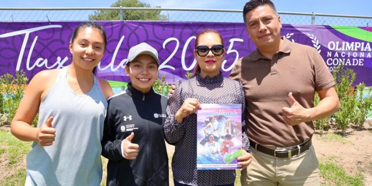 Elogian atletas el estadio de tenis de Soltepec, en Huamantla