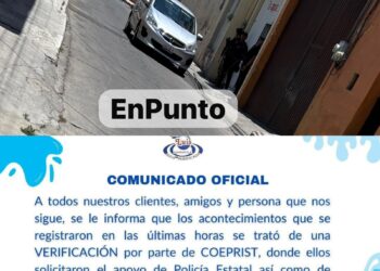 Realiza la COEPRIS presunta verificación a purificadora de agua. 