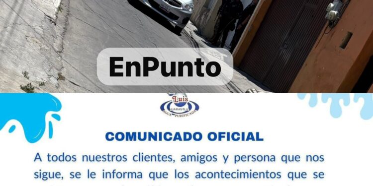 Realiza la COEPRIS presunta verificación a purificadora de agua.