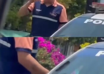 Exhiben a policías de Apizaco en presuntos actos de corrupción.