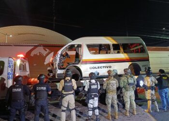 Coordinación interinstitucional permite recuperación de una unidad de transporte público en Huamantla