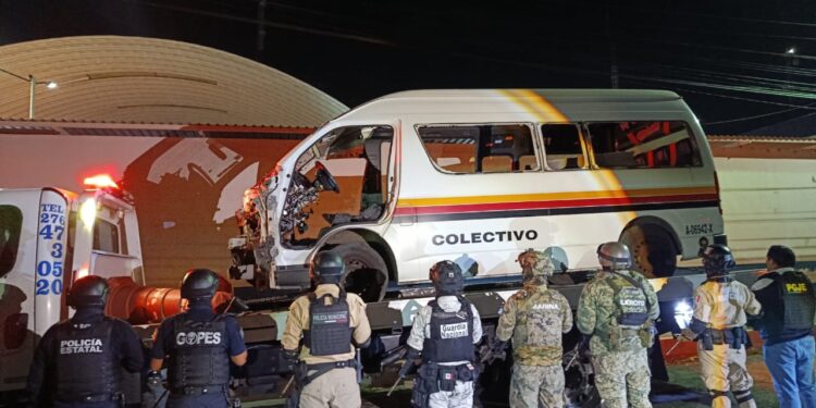 Coordinación interinstitucional permite recuperación de una unidad de transporte público en Huamantla