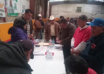 Toma protesta Miguel Ángel Hernández Montiel como comisariado ejidal en Huamantla.