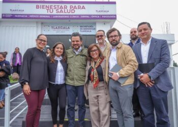 Muestra tlaxcala modelo de operación de las clínicas “bienestar para tu salud” a autoridades del IMSS