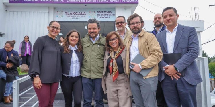 Muestra tlaxcala modelo de operación de las clínicas “bienestar para tu salud” a autoridades del IMSS