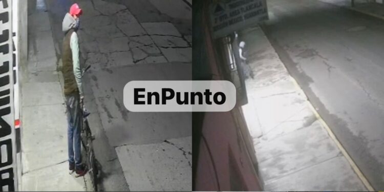 Sujeto ingresa a varias casas a robar bicicletas en Huamantla.