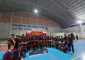 Héroes de Mexico se lleva el 1ro y 2do lugar en el concurso de Bandas de Guerra y a Escoltas de bandera.