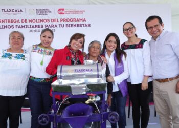 Entrega gobernadora “molinos familiares para tu bienestar 2025”