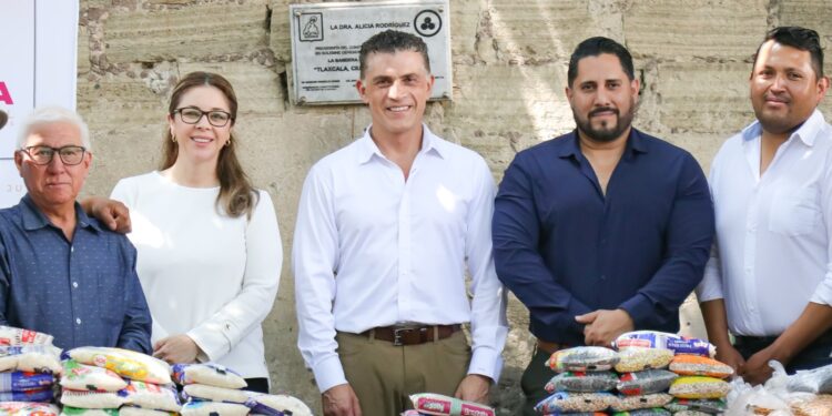 Encabeza presidente Alfonso Sánchez la Colecta con Causa “Juntos por el Bien de Todos”