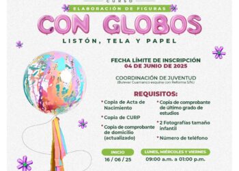ACERCA GOBIERNO DE HUAMANTLA A LA CIUDADANÍA CURSO DE ICATLAX PARA APRENDER A DECORAR GLOBOS CON LISTÓN Y TELA