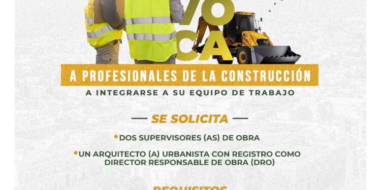 AYUNTAMIENTO DE HUAMANTLA CONVOCA A PROFESIONALES DE LA CONSTRUCCIÓN PARA FORTALECER EL DESARROLLO URBANO