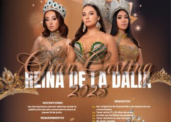 El Ayuntamiento de Huamantla lanza convocatoria para elegir a la Reina de la Dalia 2025