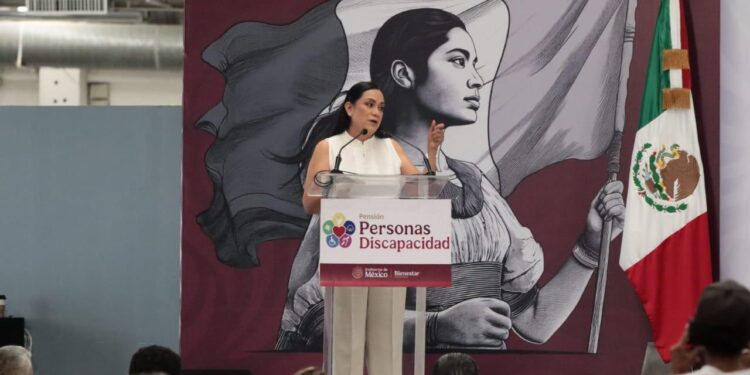 Inicia desde Villahermosa, Tabasco, la entrega Nacional de tarjetas de la Pensión para Personas con Discapacidad del 16 al 21 de Junio: Ariadna Montiel.