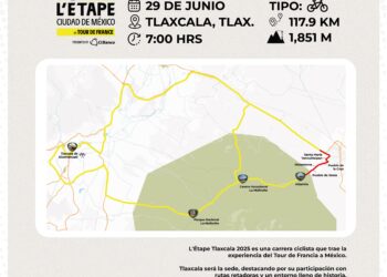 Huamantla formará parte de la ruta de la Carrera Ciclista L’Étape Tlaxcala by Tour de France; habrá cierres viales este domingo