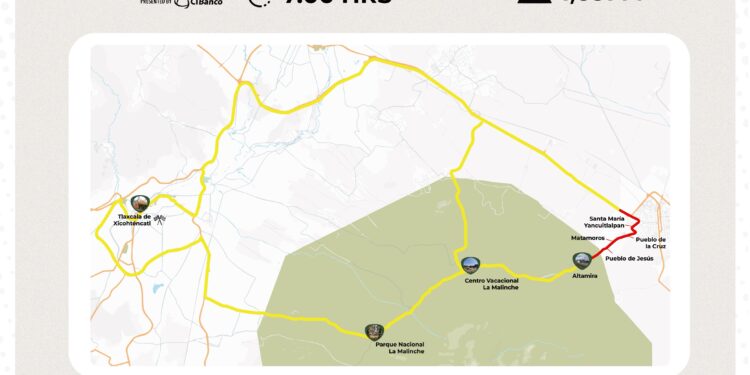 Huamantla formará parte de la ruta de la Carrera Ciclista L’Étape Tlaxcala by Tour de France; habrá cierres viales este domingo