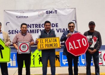 Con más de 450 acciones de señalización y semaforización, SMyT mejora movilidad urbana