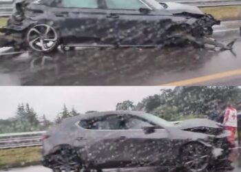 ¡Día intenso en la Perote – Amozoc! Colisionan dos unidades en Ixtenco.