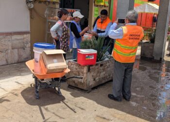COEPRIST despliega brigada sanitaria en Tequexquitla tras lluvias que provocaron inundaciones