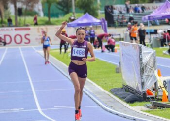Ita Livi Conde se corona campeona nacional en los 5 mil metros planos sub-20 de la olimpiada CONADE 2025
