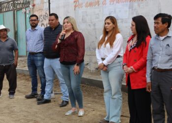 Continúan arranques de obras que fortalecen la infraestructura social en Huamantla