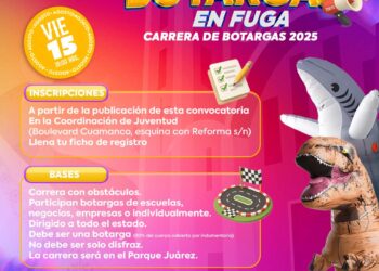ABREN CONVOCATORIA PARA LA CARRERA “BOTARGAS EN FUGA” EN HUAMANTLA