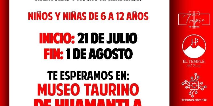 Convoca Juan José Palacios Meléndez a participar en curso “Juguemos a los toros”.