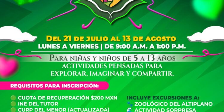 INVITA DIF HUAMANTLA AL CAMPAMENTO DE VERANO “AVENTURAS DIFERENTES”
