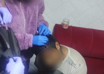 Riña entre vecinos en el Barrio de San José es atendida por Seguridad Pública de Huamantla