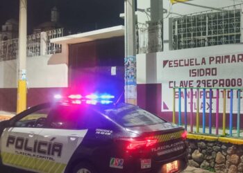 AYUNTAMIENTO DE LA CAPITAL TLAXCALTECA REFUERZA SEGURIDAD EN ESCUELAS DURANTE ESTAS VACACIONES