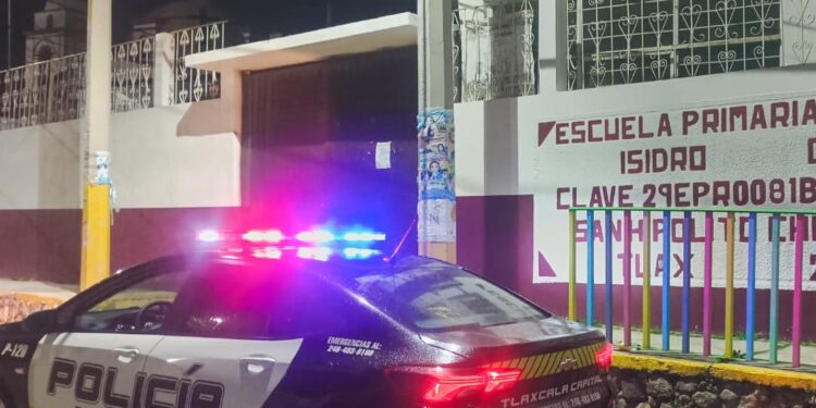 AYUNTAMIENTO DE LA CAPITAL TLAXCALTECA REFUERZA SEGURIDAD EN ESCUELAS DURANTE ESTAS VACACIONES