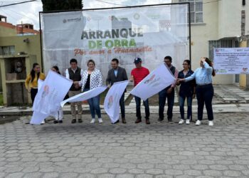 Arranca SSC obra en el fraccionamiento Vivah.