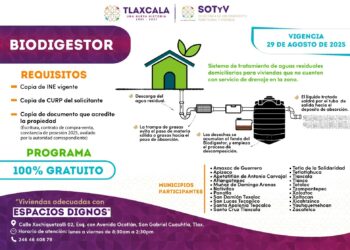 Gobierno del estado impulsa programa de biodigestores en beneficio de hogares sin drenaje