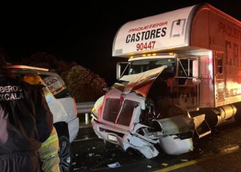 Fatal choque en autopista Amozoc-Perote cobra una vida y deja un herido grave