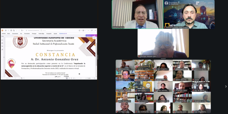 Inició la UATx su “Jornada de Formación y Profesionalización Docente Otoño 2025”