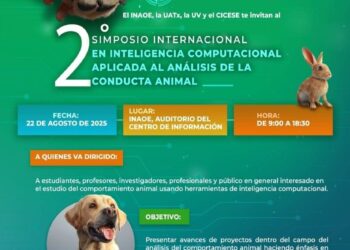 Invita CTBC-UATx a Segundo simposio internacional en inteligencia computacional aplicada al análisis de la conducta animal