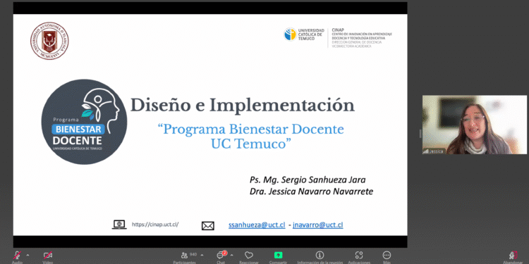 Con la conferencia sobre “Programa de Bienestar Docente”, avanza la Jornada de Formación y Profealización de la UATx