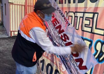 Realiza coeprist operativo de verificación en hoteles y moteles de cinco municipios