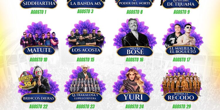 Huamantla vivirá un fin de semana inolvidable con grandes presentaciones musicales en el Foro del Artista