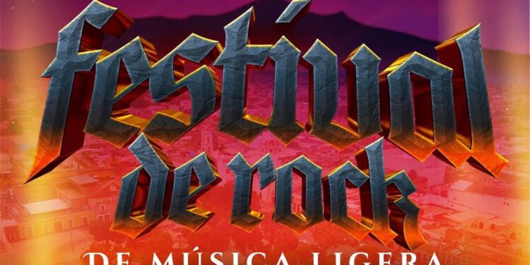 El Festival de Rock “De música ligera” encenderá el escenario de la Feria Huamantla 2025