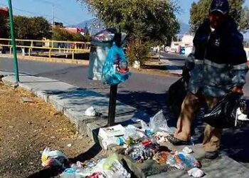 Serán sancionadas las personas que sean sorprendidas dejando basura en la vía pública