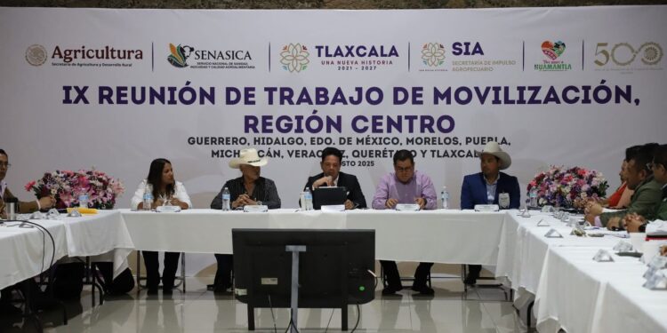 HUAMANTLA ES SEDE DE LA IX REUNIÓN DE TRABAJO DE MOVILIZACIÓN REGIÓN CENTRO