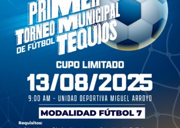 Inicia el Primer Torneo Municipal de Fútbol Tequios en Huamantla