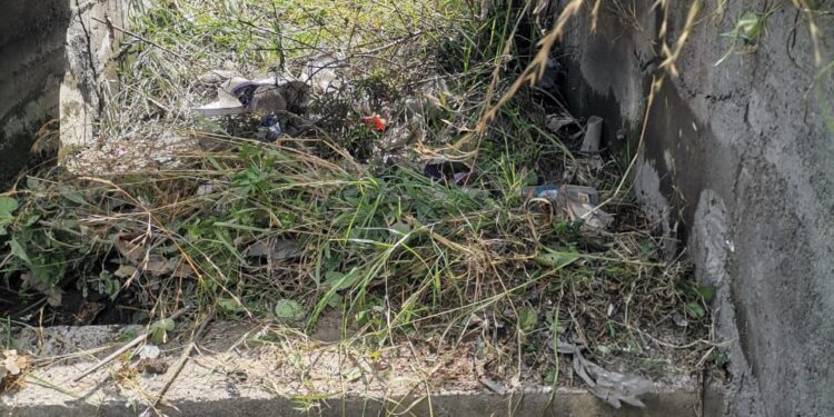 CAPAMH realiza limpieza del canal en Bulevar Cuamanco para prevenir inundaciones