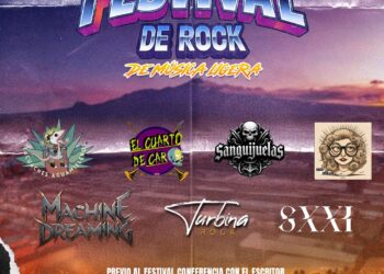 El Festival de Rock “De Música Ligera” llega a la Feria Internacional del Arte Efímero y la Dalia 2025