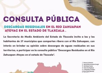 Convocan a ciudadanos de 37 municipios a participar en consulta para el saneamiento del río Zahuapan